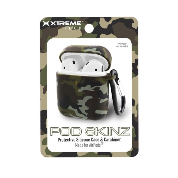 Pod Skinz Silicone Case and Carabiner for Airpods - Picture 5 of 5
